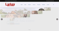 Desktop Screenshot of larkeyhvac.net