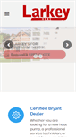 Mobile Screenshot of larkeyhvac.net
